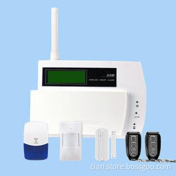 Wireless GSM Alarm System with Built-in Li-ion Backup
